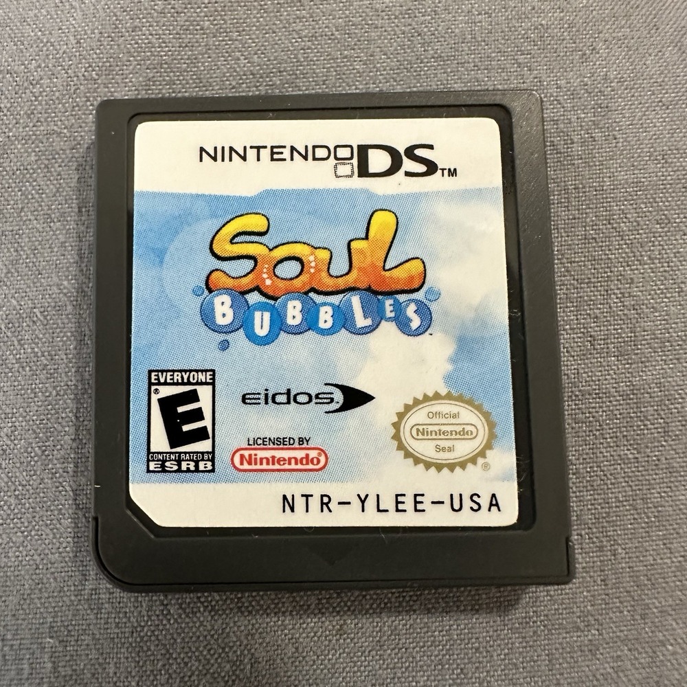 Soul Bubbles Nintendo DS NTR-YLEE-USA Cartridge Only Untested
